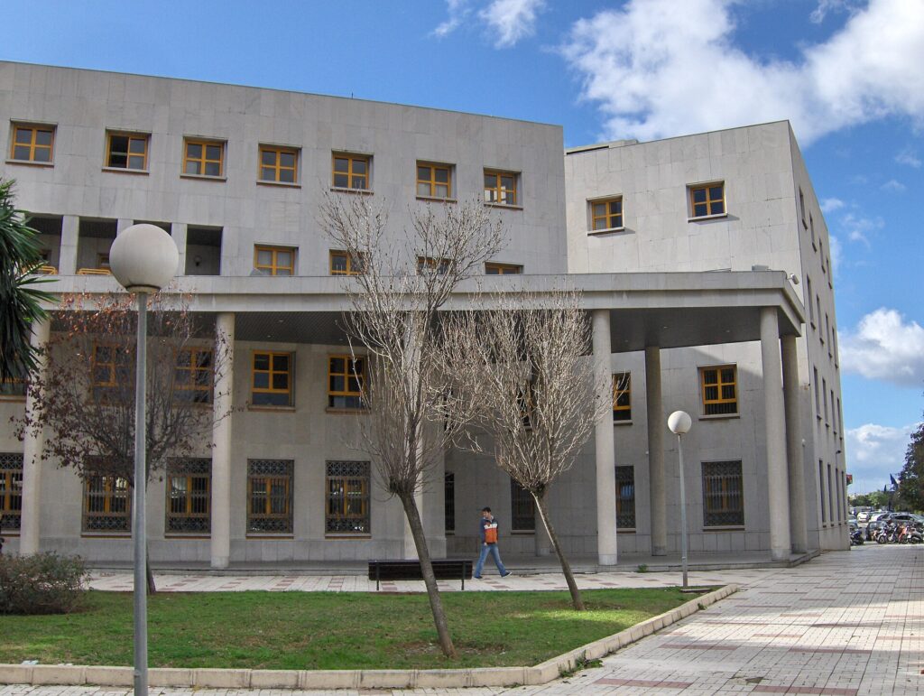 A Policia Nacional station, where foreigners procedures such as the NIE are handled