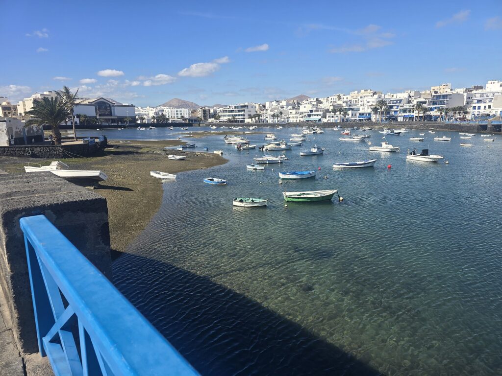 The Charco de San Gines lagoon in Arrecife, Lanzarote