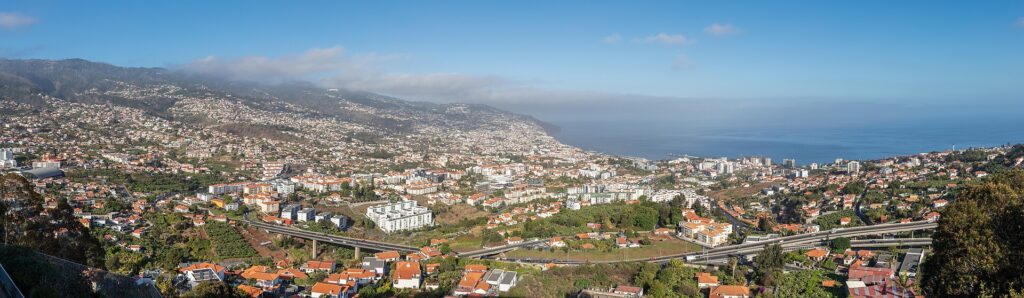 Widok na Funchal, stolicę Madery